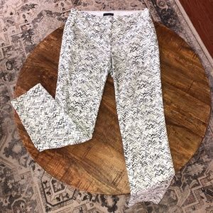 Willi Smith Black and White Pant - Size 2